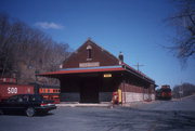 Minneapolis, St. Paul and Sault Saint Marie Railway Depot, a Building.