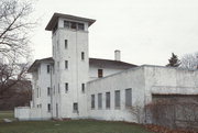 1600 N LINCOLN MEMORIAL DR, a Prairie School lifesaving station facility/lighthouse, built in Milwaukee, Wisconsin in 1915.