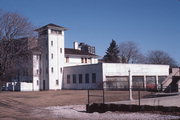 1600 N LINCOLN MEMORIAL DR, a Prairie School lifesaving station facility/lighthouse, built in Milwaukee, Wisconsin in 1915.