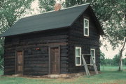 Johnson, Matt, Log House, a Building.