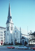833 W WISCONSIN AVE, a Early Gothic Revival house of worship, built in Milwaukee, Wisconsin in 1867.
