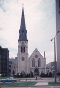 833 W WISCONSIN AVE, a Early Gothic Revival house of worship, built in Milwaukee, Wisconsin in 1867.