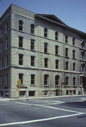 210 E MICHIGAN ST, a Italianate bank/financial institution, built in Milwaukee, Wisconsin in 1856.