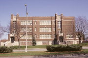 3360-3370 N SHERMAN BLVD, a Late Gothic Revival elementary, middle, jr.high, or high, built in Milwaukee, Wisconsin in 1928.