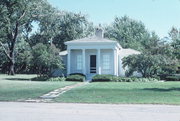 MILWAUKEE RIVER PARKWAY, a Greek Revival house, built in Shorewood, Wisconsin in 1843.