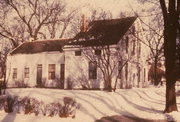 2107 WAUWATOSA AVE, a Greek Revival house, built in Wauwatosa, Wisconsin in 1844.