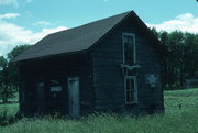 Johnson, Albin, Log House, a Building.