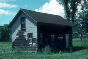 Johnson, Albin, Log House, a Building.