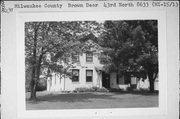 8633 N 43RD ST, a Gabled Ell house, built in Brown Deer, Wisconsin in .