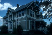 205 E 4TH ST, a Queen Anne house, built in Hayward, Wisconsin in 1886.