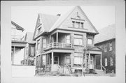 1809 N 2ND ST, a Queen Anne duplex/two-flat, built in Milwaukee, Wisconsin in 1897.