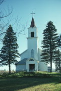 W3963 BREHM AVE, a Early Gothic Revival house of worship, built in Greenwood, Wisconsin in 1888.
