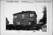 3765 S 3RD ST, a International Style house, built in Milwaukee, Wisconsin in 1936.