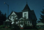 513 DALE ST, a Queen Anne house, built in Spooner, Wisconsin in 1904.