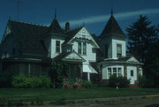 513 DALE ST, a Queen Anne house, built in Spooner, Wisconsin in 1904.