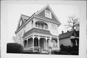 1840 N Dr. William Finlayson St (AKA 1840 N 5TH ST), a Queen Anne duplex/two-flat, built in Milwaukee, Wisconsin in 1892.