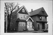 2204 - 2206 N 6TH, a Queen Anne duplex/two-flat, built in Milwaukee, Wisconsin in 1905.