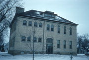 404 GARFIELD ST, a Romanesque Revival school – elem/middle/jr high/high, built in Stoughton, Wisconsin in 1886.