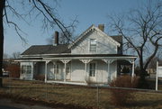 133 W MAIN ST, a Early Gothic Revival house, built in Sun Prairie, Wisconsin in 1865.