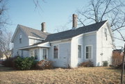 133 W MAIN ST, a Early Gothic Revival house, built in Sun Prairie, Wisconsin in 1865.