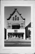 901-903 S 16TH ST, a German Renaissance Revival retail building, built in Milwaukee, Wisconsin in 1906.