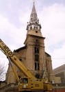 216 W MAIN ST, a Romanesque Revival church, built in Madison, Wisconsin in 1857.