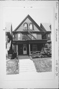 1128 N 21ST ST, a Queen Anne house, built in Milwaukee, Wisconsin in 1898.