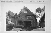 1143-1145 N 21ST ST, a Arts and Crafts duplex/two-flat, built in Milwaukee, Wisconsin in 1903.