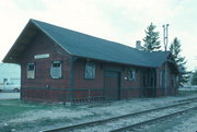 Waunakee Railroad Depot, a Building.