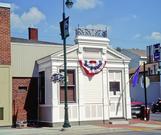 Cushing Land Agency Building, a Building.