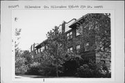 936-940- 944 N 25TH ST, a Spanish/Mediterranean Styles apartment/condominium, built in Milwaukee, Wisconsin in 1925.