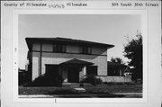 904 S 30TH ST, a Prairie School house, built in Milwaukee, Wisconsin in 1919.