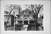 741 N 34TH ST, a American Foursquare house, built in Milwaukee, Wisconsin in 1907.