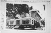 741 N 34TH ST, a American Foursquare house, built in Milwaukee, Wisconsin in 1907.