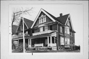 1253-1255 N 34TH ST, a Colonial Revival/Georgian Revival duplex/two-flat, built in Milwaukee, Wisconsin in 1909.