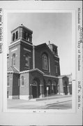 2477 N 36TH ST, a Romanesque Revival church, built in Milwaukee, Wisconsin in 1919.