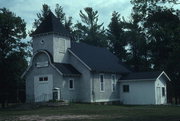 COUNTY HIGHWAY X, a Craftsman church, built in Dewey, Wisconsin in .