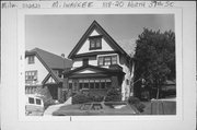 1118-1120 N 37TH ST, a Craftsman duplex/two-flat, built in Milwaukee, Wisconsin in 1910.
