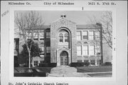 3717 W KEEFE AVE (AKA 3444 N 38TH ST), a Romanesque Revival house of worship, built in Milwaukee, Wisconsin in 1942.
