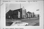 3717 W KEEFE AVE (AKA 3444 N 38TH ST), a Romanesque Revival house of worship, built in Milwaukee, Wisconsin in 1942.