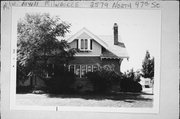 2579 N 47TH ST, a Bungalow house, built in Milwaukee, Wisconsin in 1924.