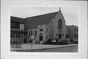 2862 N 53RD ST, a Late Gothic Revival church, built in Milwaukee, Wisconsin in 1941.