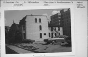 1226-1228 N ASTOR ST, a Second Empire duplex/two-flat, built in Milwaukee, Wisconsin in 1850.