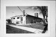 6035 South B Street, a International Style military building, built in Milwaukee, Wisconsin in 1962.