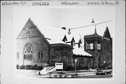 2308 E BELLEVIEW PL, a Early Gothic Revival house of worship, built in Milwaukee, Wisconsin in 1895.