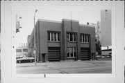 784-786 N BROADWAY, a Art/Streamline Moderne fire house, built in Milwaukee, Wisconsin in 1872.