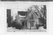 107 W GORHAM ST, a Early Gothic Revival house, built in Madison, Wisconsin in 1876.