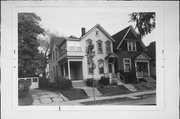 128-30 W CHAMBERS, a Italianate house, built in Milwaukee, Wisconsin in 1884.
