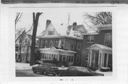 121 E GILMAN ST, a Queen Anne house, built in Madison, Wisconsin in 1888.
