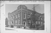 CONCORDIA COLLEGE CAMPUS, a Late Gothic Revival university or college building, built in Milwaukee, Wisconsin in 1925.